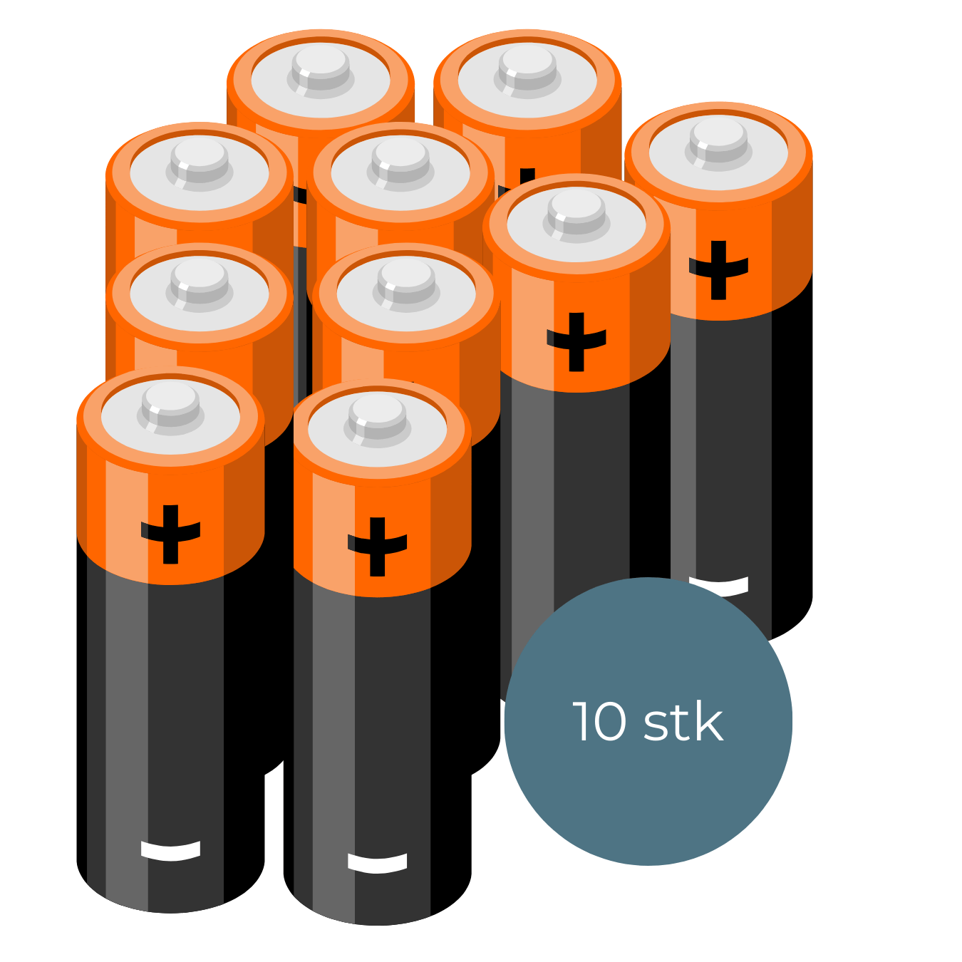 Batterier AAA - 10 stk