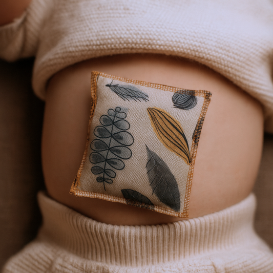 Varmepude til baby mod mavekneb