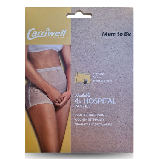 Hospital panties in net - 4-pack