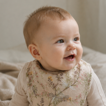 Mjuka dregglisar i muslin 2 st